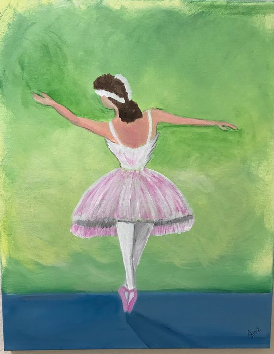 Pink Tutu - Janet C Aguilar - Paintings & Prints, People & Figures ...