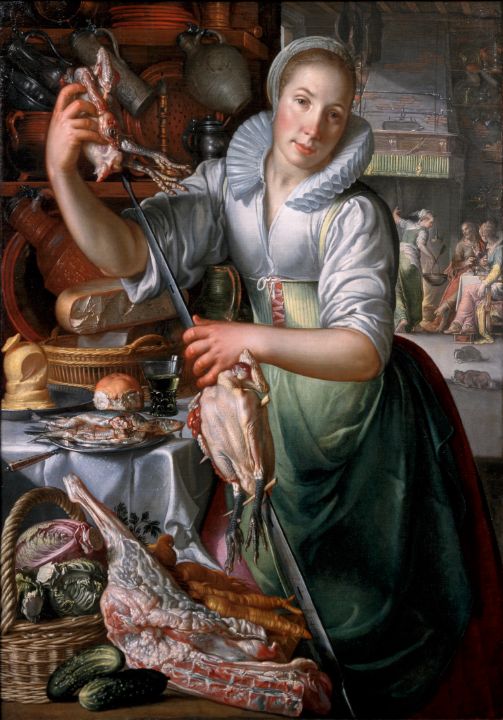 A Kitchenmaid - Artisania - Paintings & Prints, People & Figures 