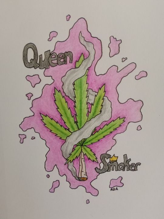 Queen smoker - Amazing Unknown Artist