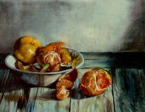 Still-Life of Mandarins