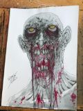 Zombie Head Concept Art