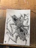 Demon Mutant Ink Sketch
