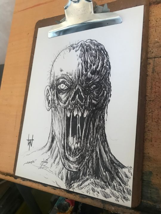 SCP 096, Pencil Sketch 