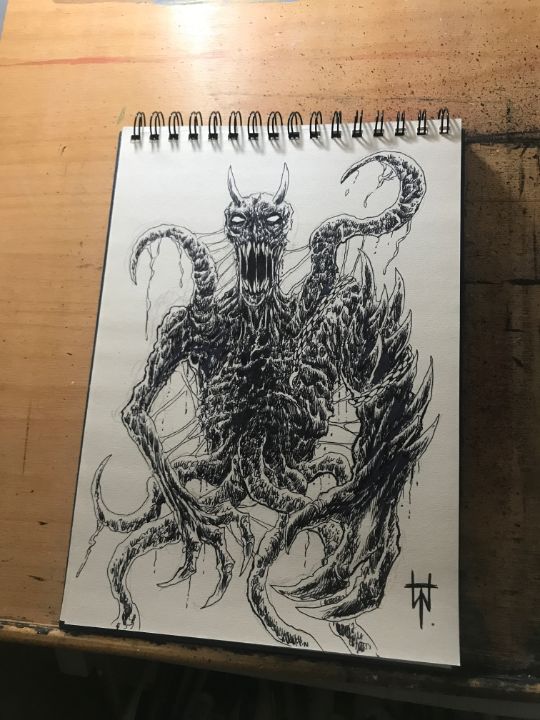 demonic creatures drawings