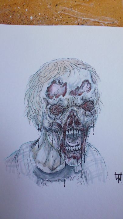 walking dead zombies clip art