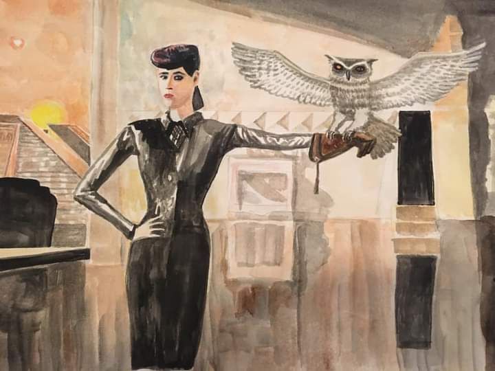 Rachael, (Bladerunner) - Askerez88 - Paintings & Prints, Entertainment,  Movies, Science Fiction Movies - ArtPal