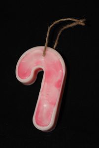 Candy cane tree ornament
