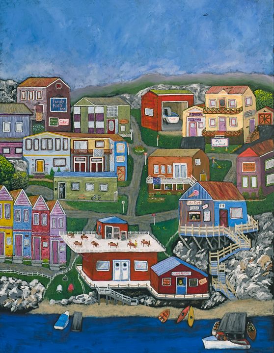 Seaside Town - pmcgallery
