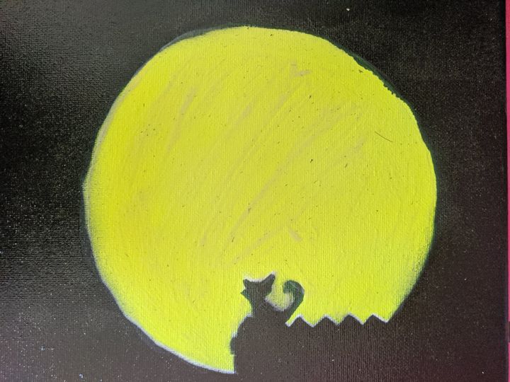 kitty with a full moon - Bumblebee Production