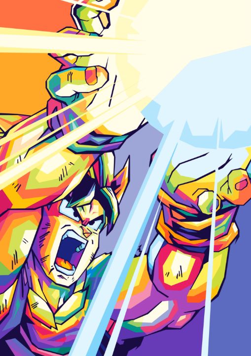 Goku KamehameHA!! Ten - Illustrations ART street