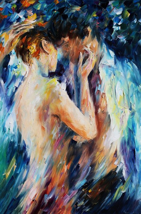 lovers art abstract