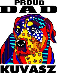 Kuvasz Proud Dad Father Dog Gift
