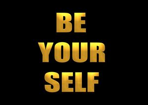 BE YOURSELF - Motivational art - Smoove
