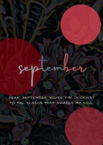 Beautiful September Quotes - Thread Designer