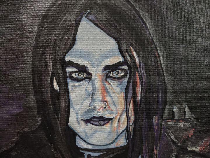 Dani Filth - KT Acrylic - Paintings & Prints, People & Figures ...