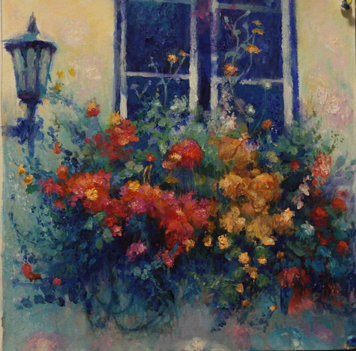 Flowers by the window - Art Device