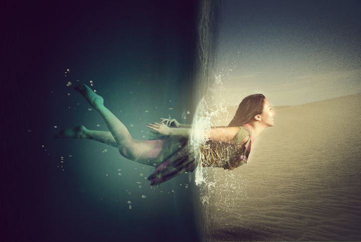 Underwater Fairy - iamsanthoshh