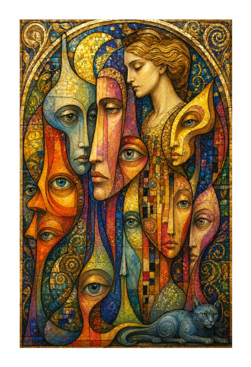 Fragments of a Golden Mind - A Magical Muse Shop - AI Art, Fantasy ...