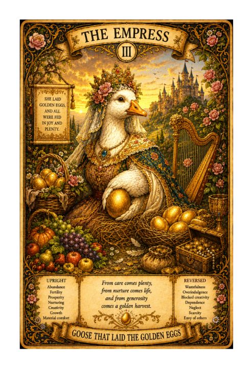 The Empress: The Goose of Golden Ple - A Magical Muse Shop - AI Art ...