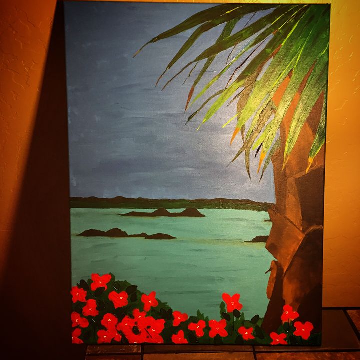 Tranquility - Stroke of Luck on Canvas