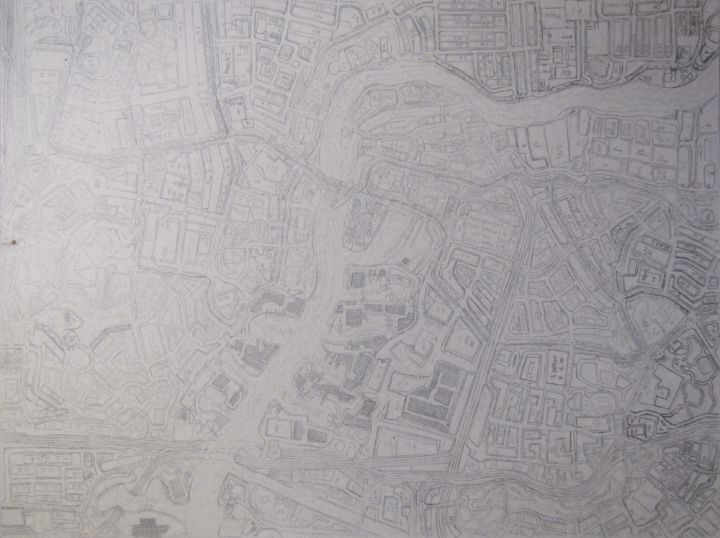 Map of Rotterdam - Boaz drawings