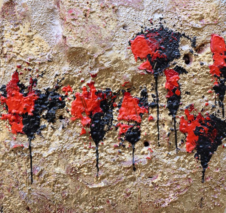 poppies gold - Le Aly di Lia di Donatella Marraoni