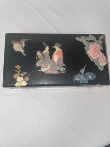 Original Asian Découpage Box - Ruth F. Young