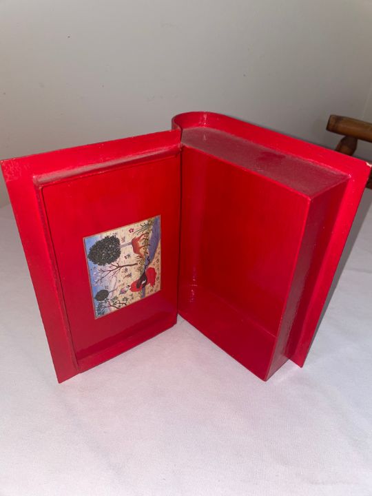 Découpage Book Box. - Ruth F. Young