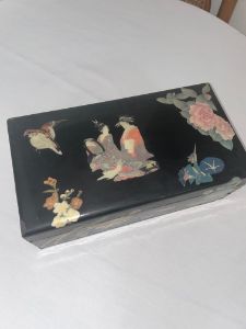 Japanese Decoupage Box - Ruth F. Young