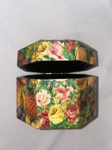 One of a kind Decoupage Flower Box - Ruth F. Young