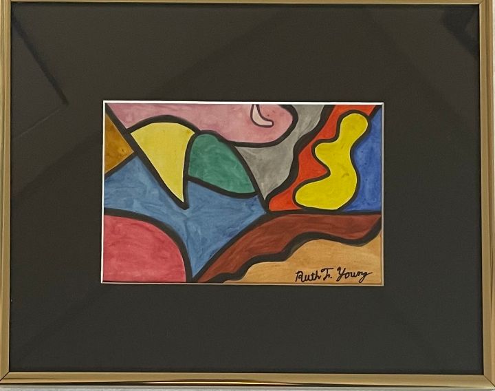 Small Abstract Watercolor - Ruth F. Young - Paintings & Prints ...