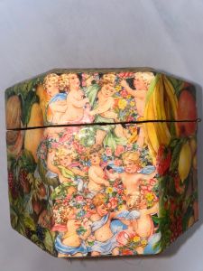 One of a kind decoupage box - Ruth F. Young