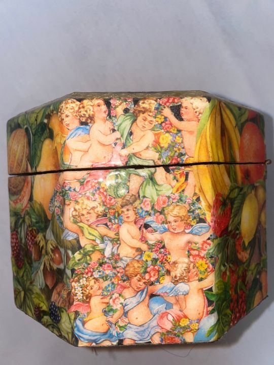 One of a kind decoupage box - Ruth F Young
