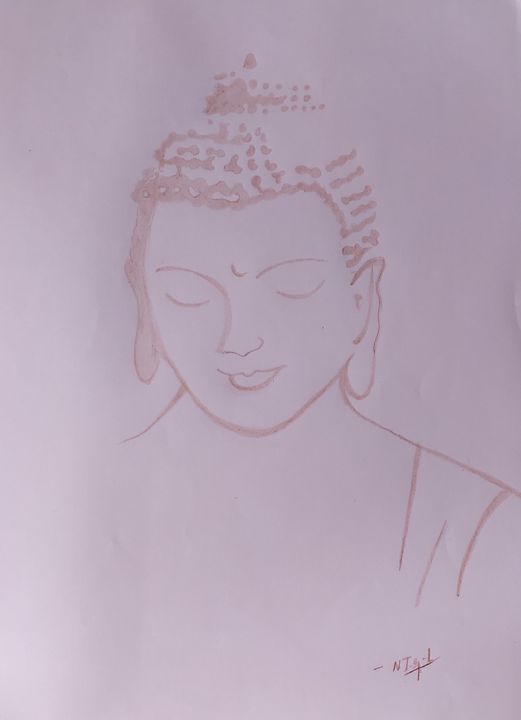 Gautama Buddha - Drawing Skill