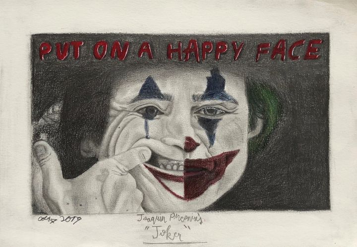 Joaquin Pheonix's "Joker" - Arty Charlotte