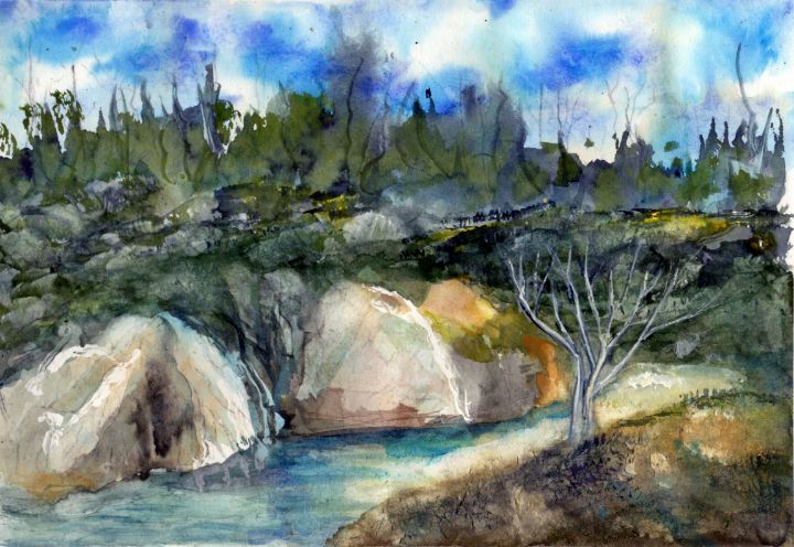 Point Lobos After The Fire - Randy Sprout Fine Art
