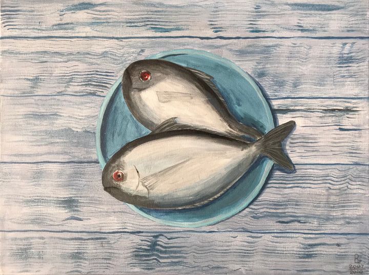 Two fishes - Luda Rakhmanova