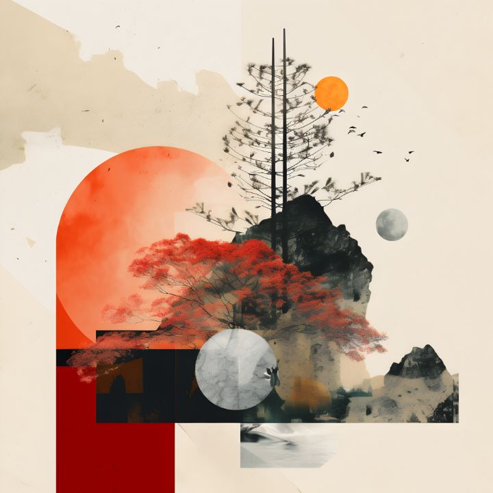 Fall Abstracts Collection - Csaba_Fikker - Paintings & Prints, Abstract ...
