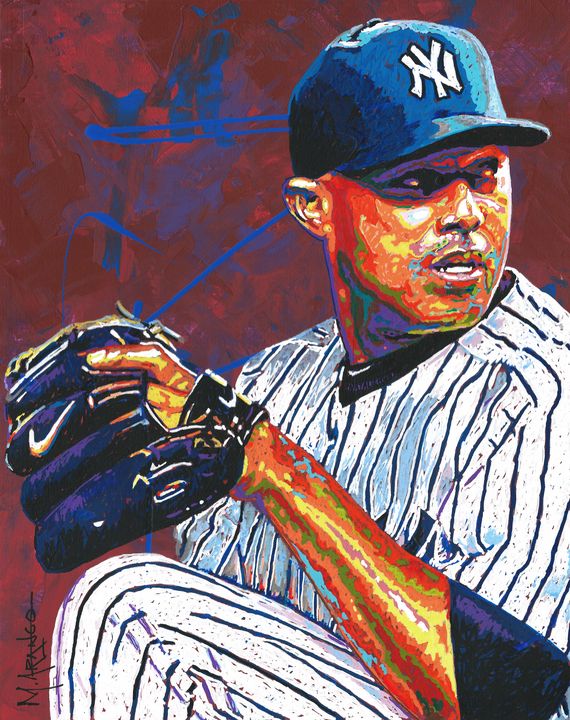 New York Yankees Mariano Rivera Painting