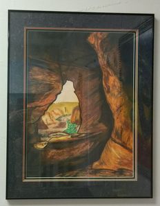 Chaco Canyon Calby s Art Paintings Prints Landscapes