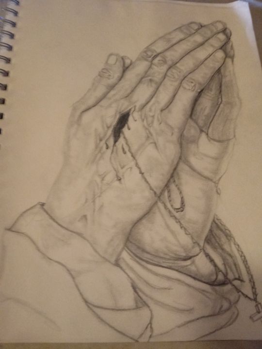 Pray - Custom Art by Mel