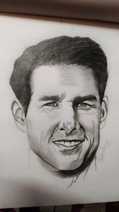 AbhiSketch - Charcoal art of Tom Cruise from the movie Mission impossible  rouge nation #tomcruise #mi #charcoalart #art #art #artwork #Abhisketch |  Facebook