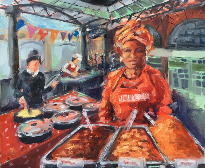 Spitalfields Market - Nevine Fathy Art