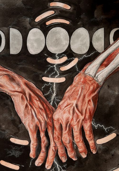 Different hands - Morange