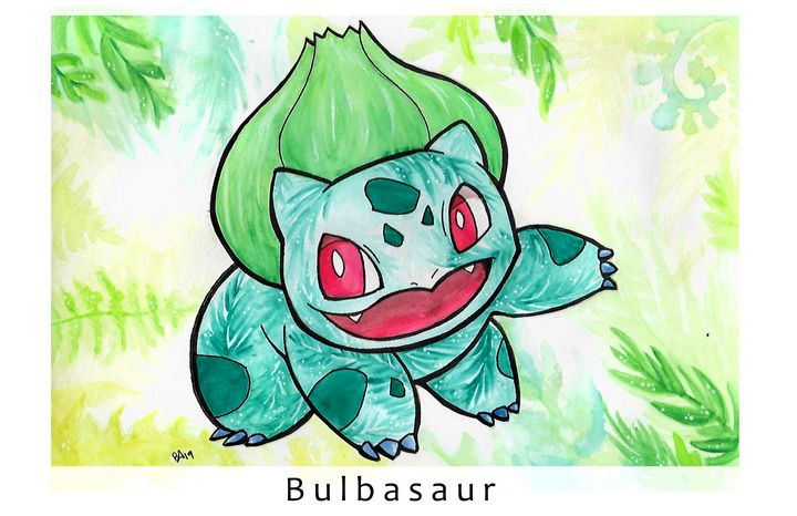 Bulbasaur Print - Happy Accidents Art