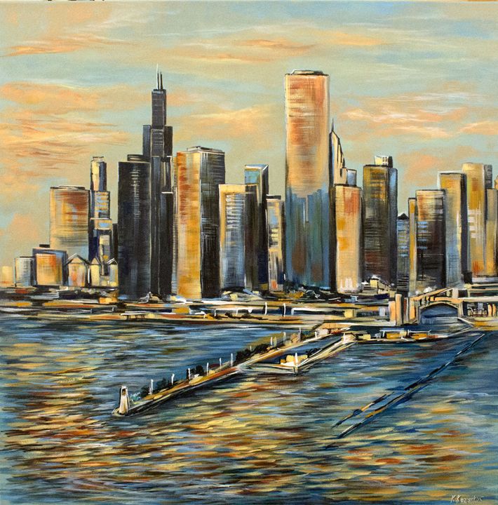 Chicago cityscape - Khrystyna Kozyuk
