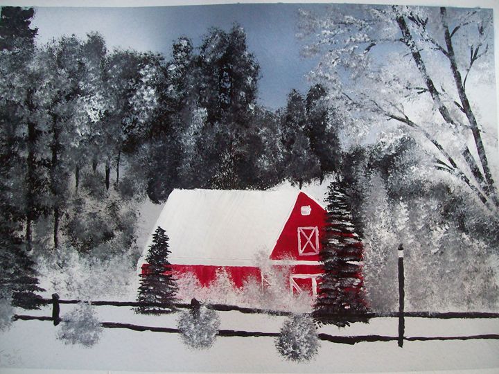The Christmas Barn Spa Art Gallery Paintings Prints