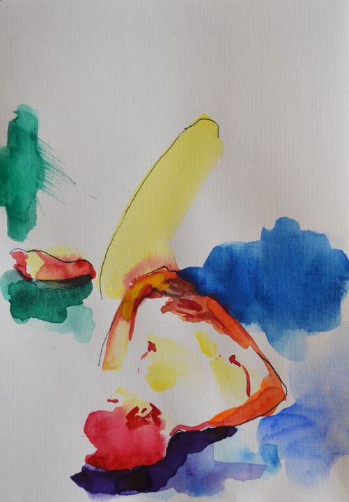 Nude watercolor 0001 - Margarita Felis