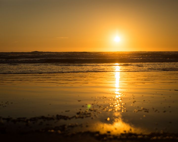 Evening Beach Sunset - Crystal Madsen Photography