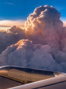 Storm Clouds at 30,000 Ft - Tony Kay Photography